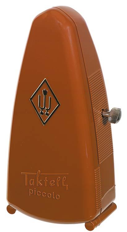 Wittner Taktell Piccolo Series Metronome - Mahogany Brown Colour