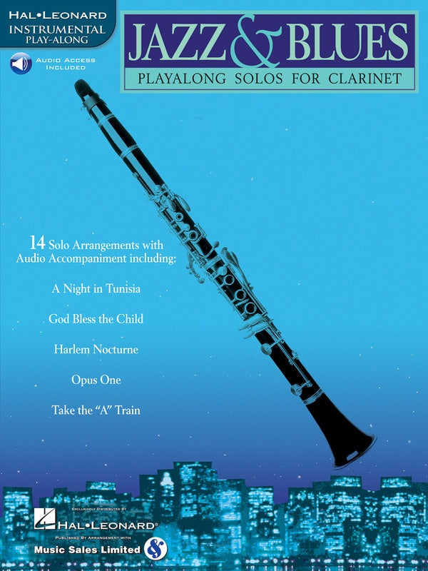 Jazz & Blues Play-Along Solos for Clarinet - Joondalup Music Centre