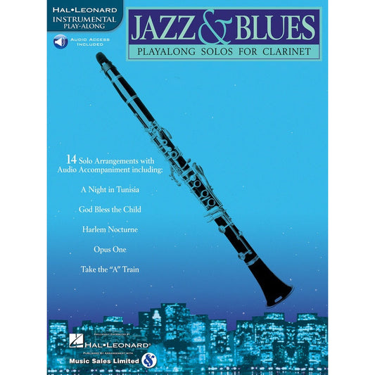 Jazz & Blues Play-Along Solos for Clarinet - Joondalup Music Centre