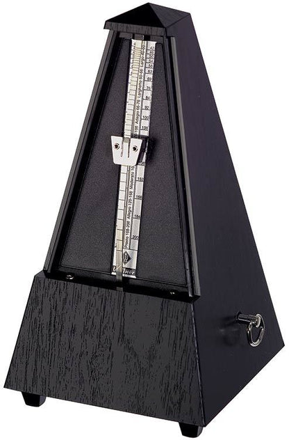Wittner 855 Series Metronome with Bell - Black Grain Finish