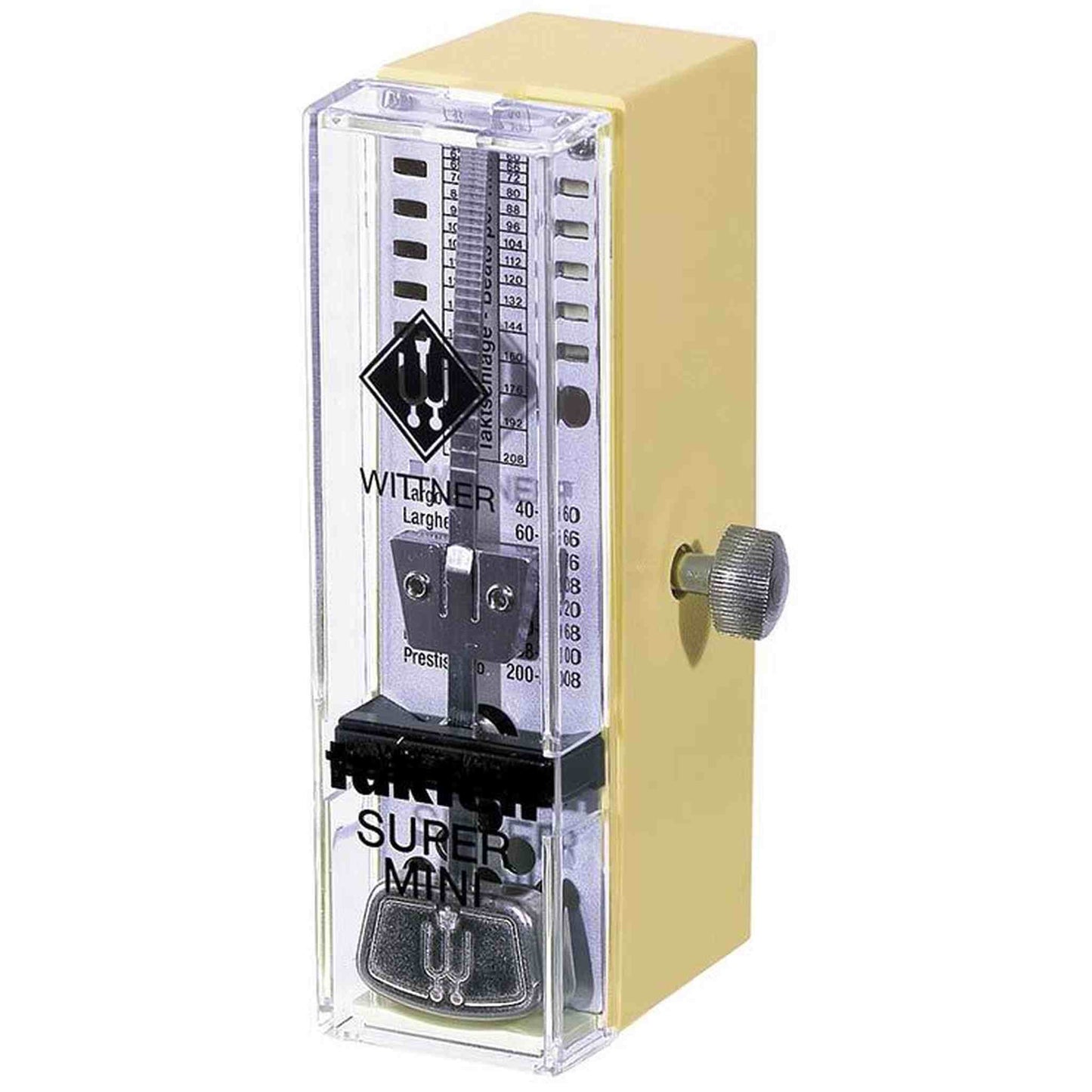Wittner Taktell Super-Mini Series Metronome - Ivory Colour