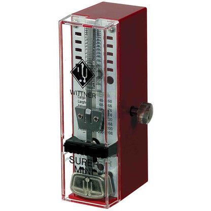 Wittner Taktell Super-Mini Series Metronome - Ruby Colour