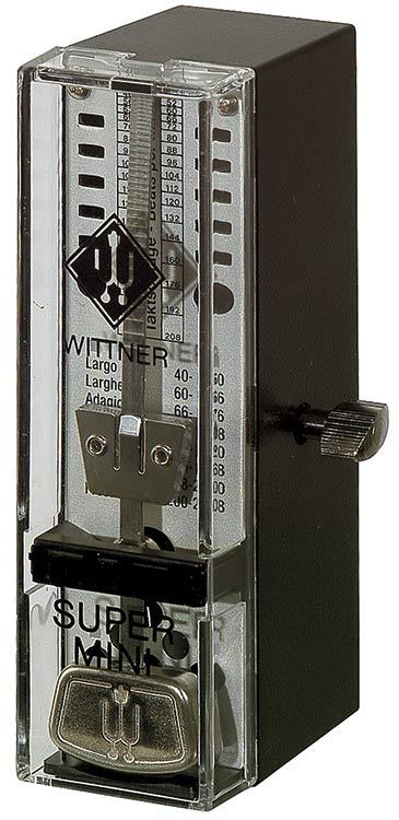 Wittner Taktell Super-Mini Series Metronome - Black Colour