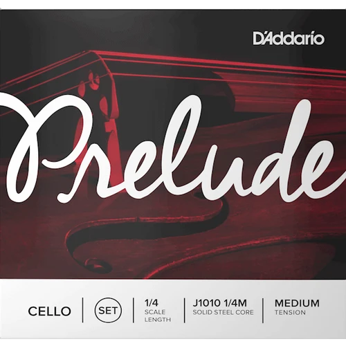 D'Addario Prelude Cello Strings Set - 1/4 Size