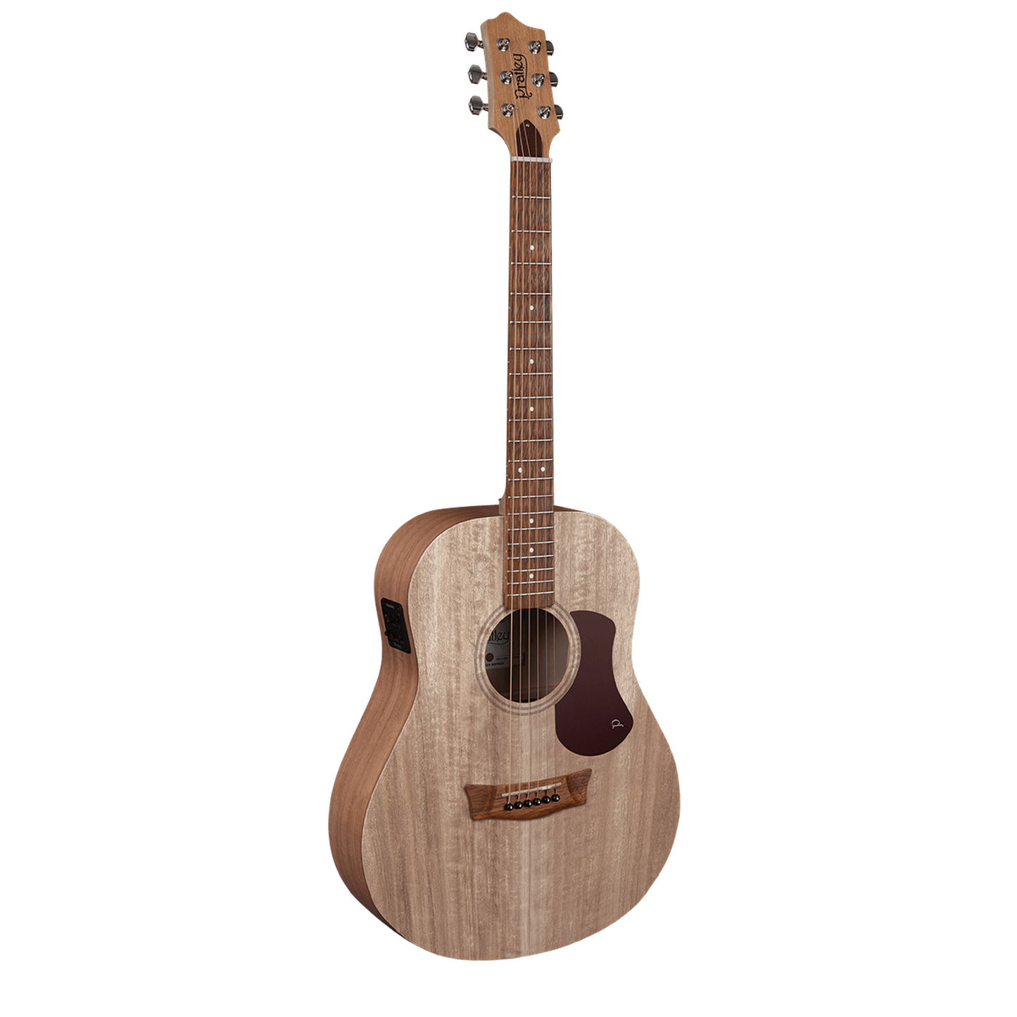 Pratley SL Mini Solid Top Qld Blue Fig, Layered Maple Back & Sides w/pickup