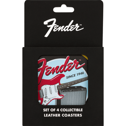 Fender 1946 Guitars & Amps Coaster Set