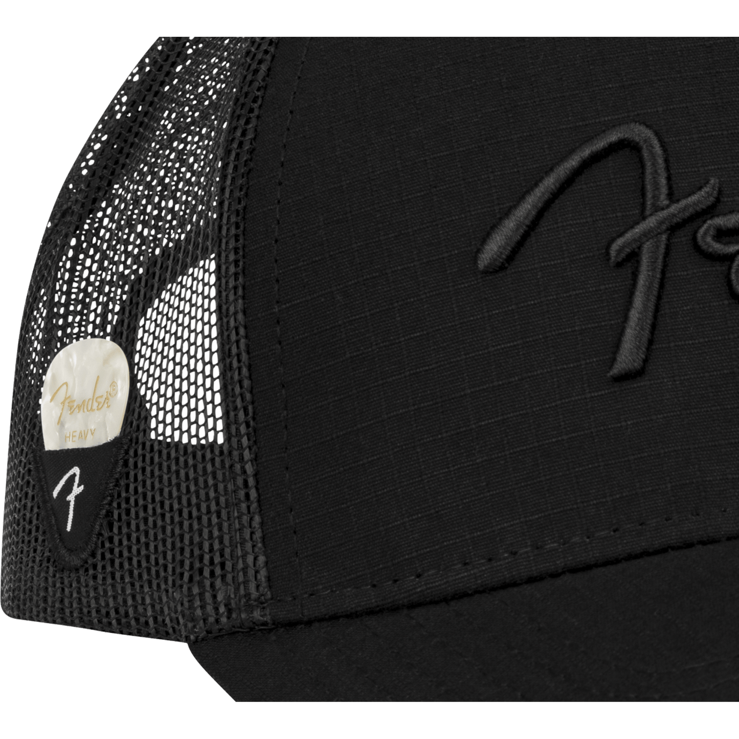 Fender Snap Back Pick Holder Hat - Black - APPAREL - [shop-name]