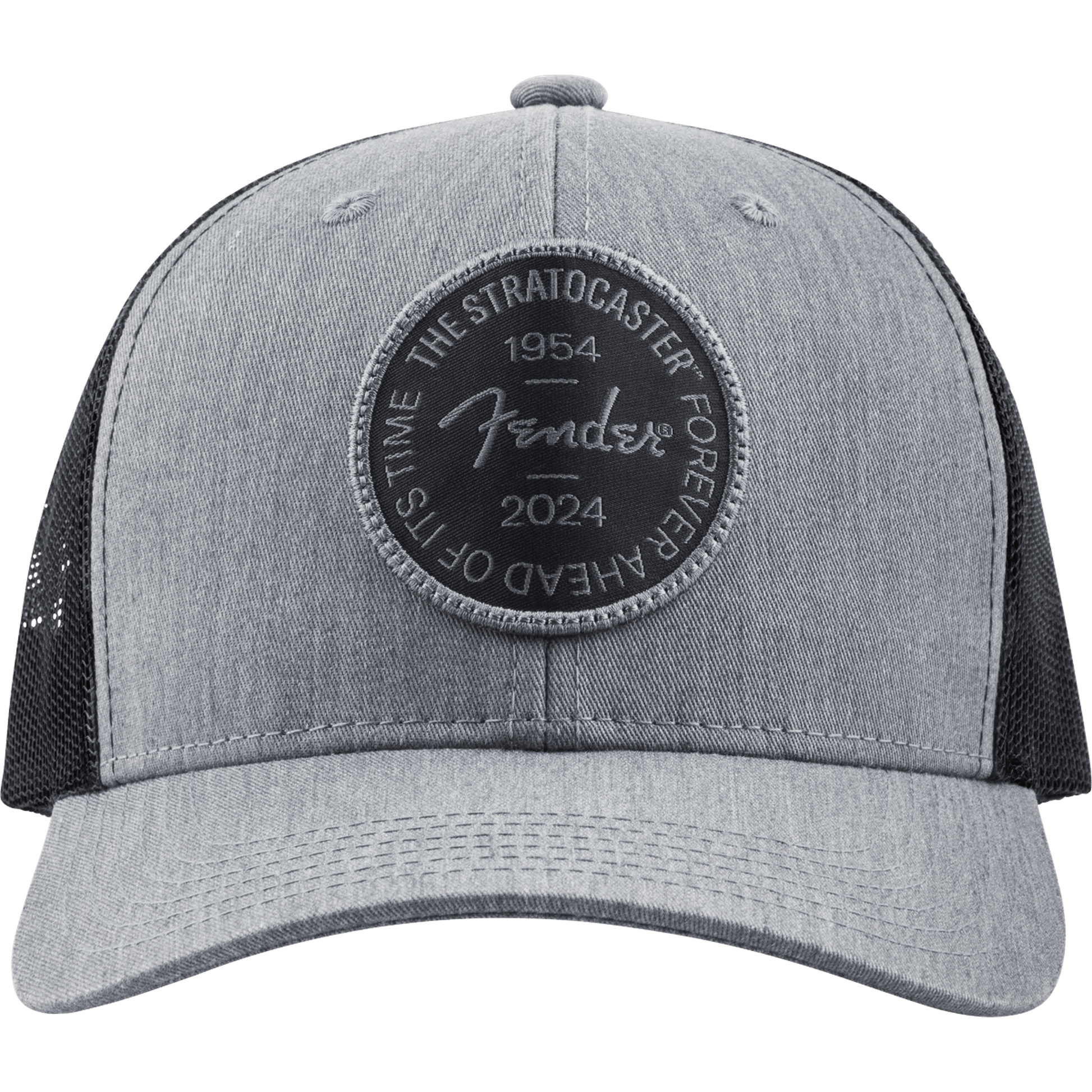 Fender Stratocaster 70th Anniversary Badge Hat - Gray - APPAREL - [shop-name]