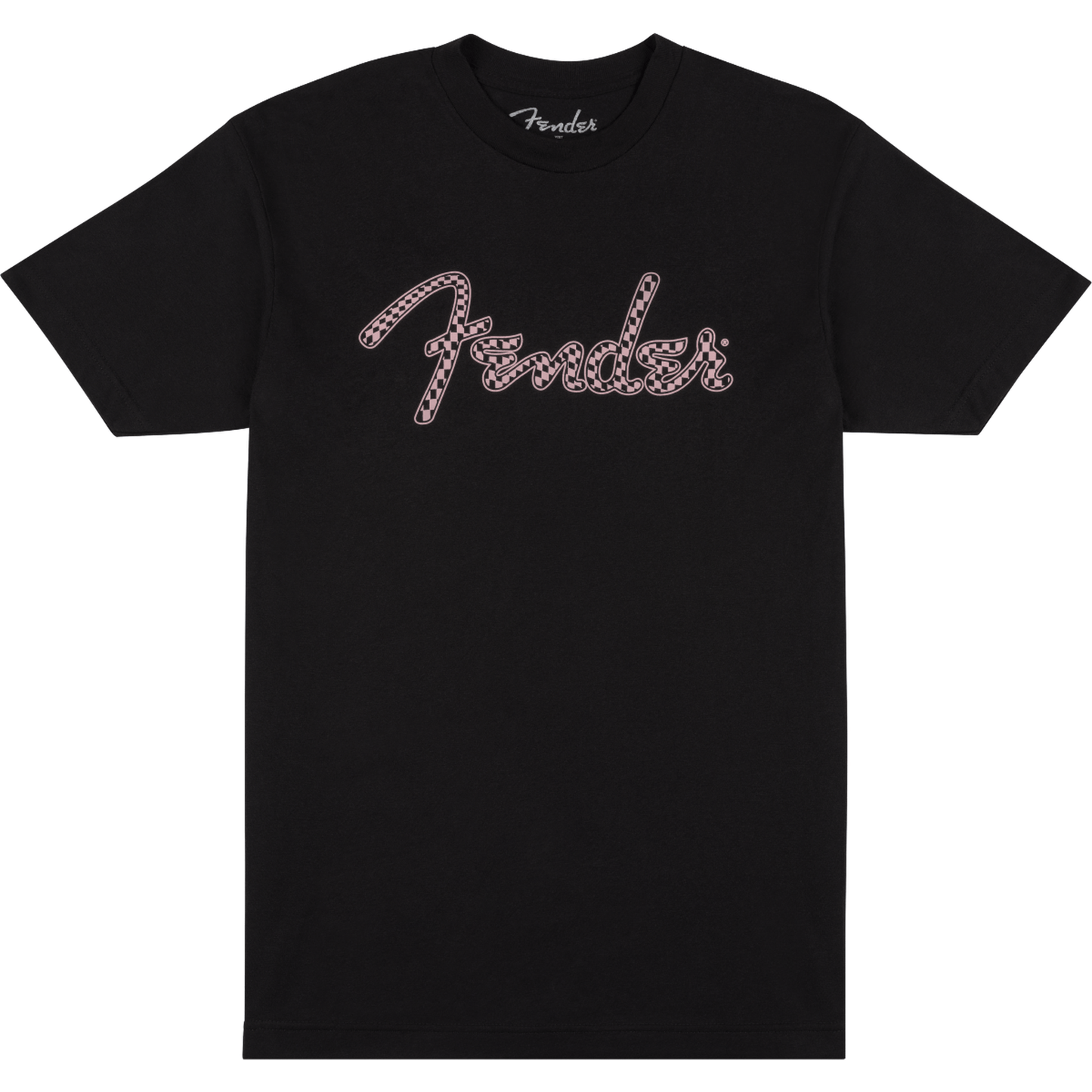 Fender 'Wavy Checker Logo' Tshirt - Medium