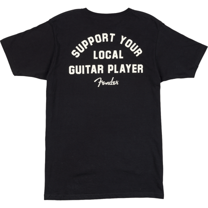 Support Your Local Guitar Player Tee - Black - XL