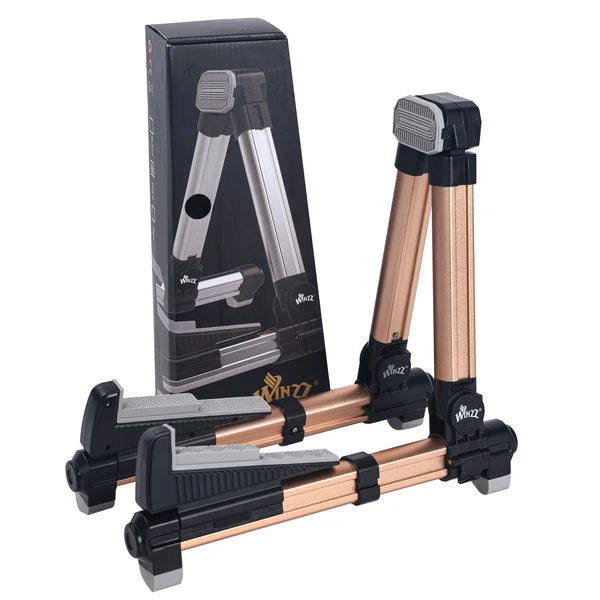 Winzz Portable Adjustable Instrument Stand - Gold