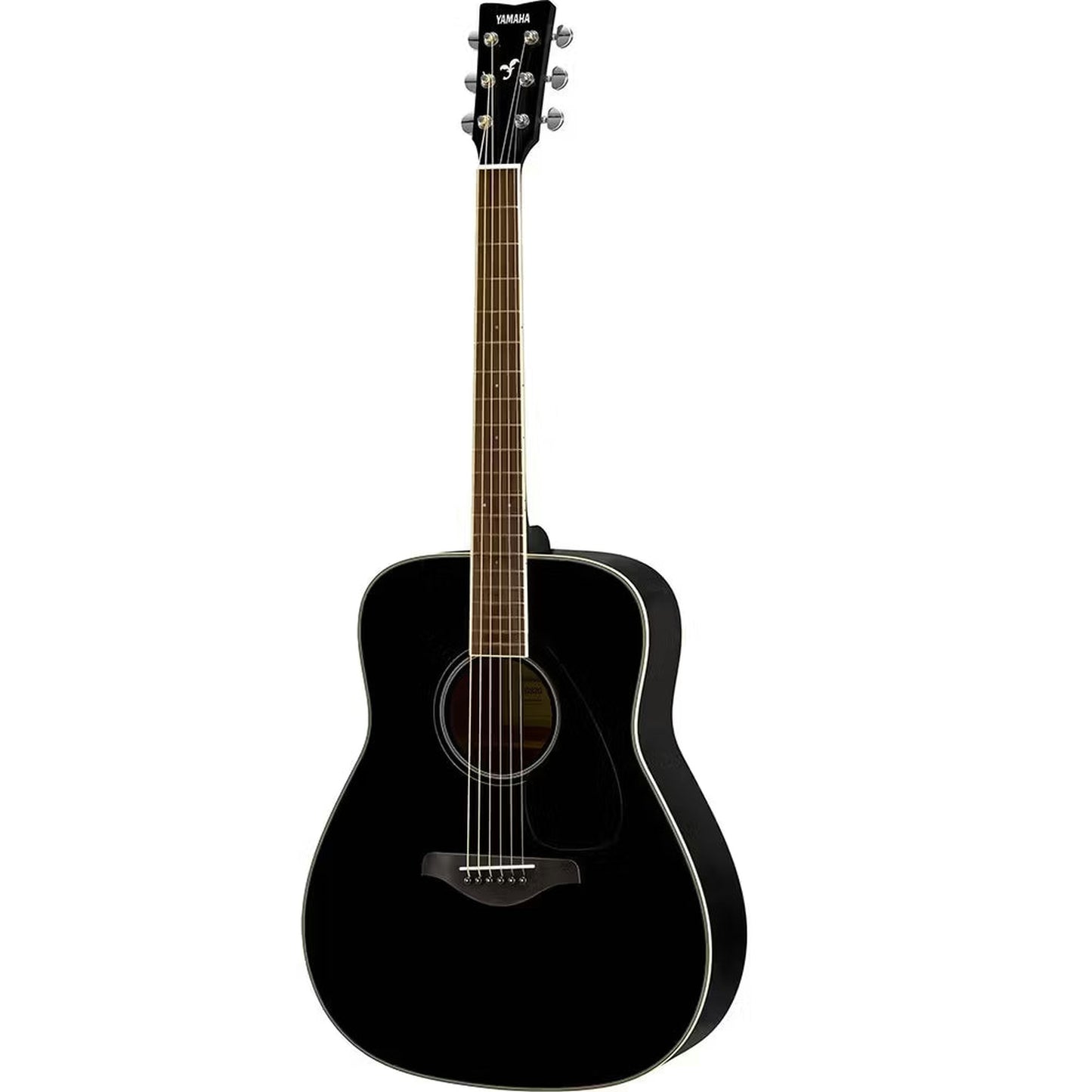 Yamaha FG820 Acoustic Guitar - Black Front