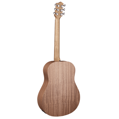 Pratley SL Mini Solid Top Qld Blue Fig, Layered Maple Back & Sides w/pickup