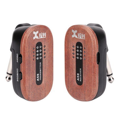 Xvive A58 Wireless Guitar System - Mahogany