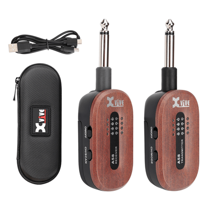 Xvive A58 Wireless Guitar System - Mahogany