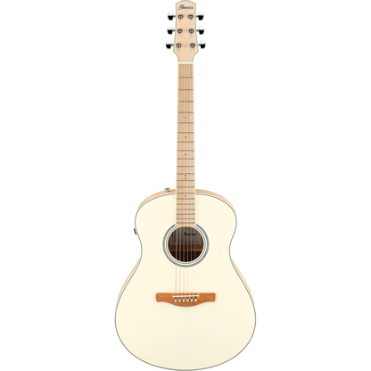Ibanez AAM370M2E Acoustic Guitar - Antique White Peach Fuzz