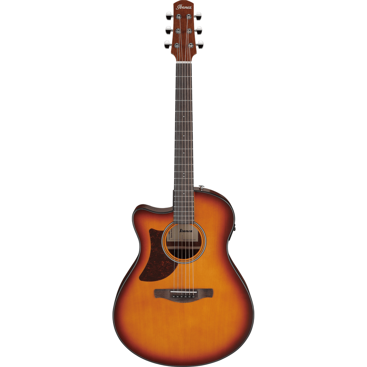 Ibanez AAM50LCE Left Handed Acoustic Guitar - Light Brown Sunburst