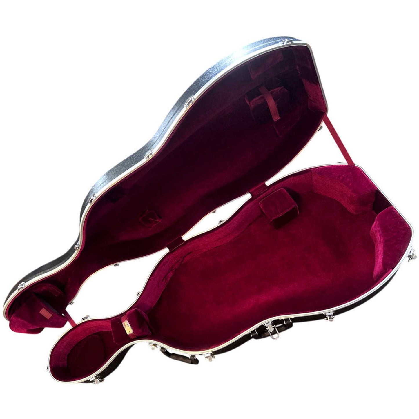 MBT ABS 4/4 Size Cello Case with Wheels - Black