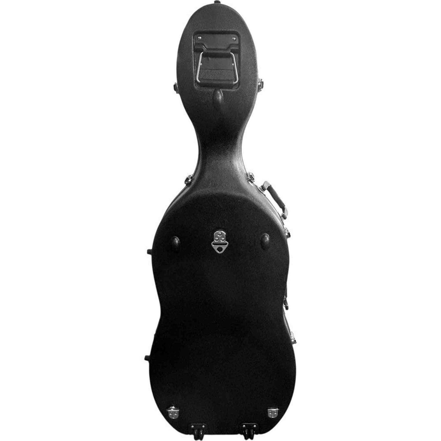 MBT ABS 4/4 Size Cello Case with Wheels - Black