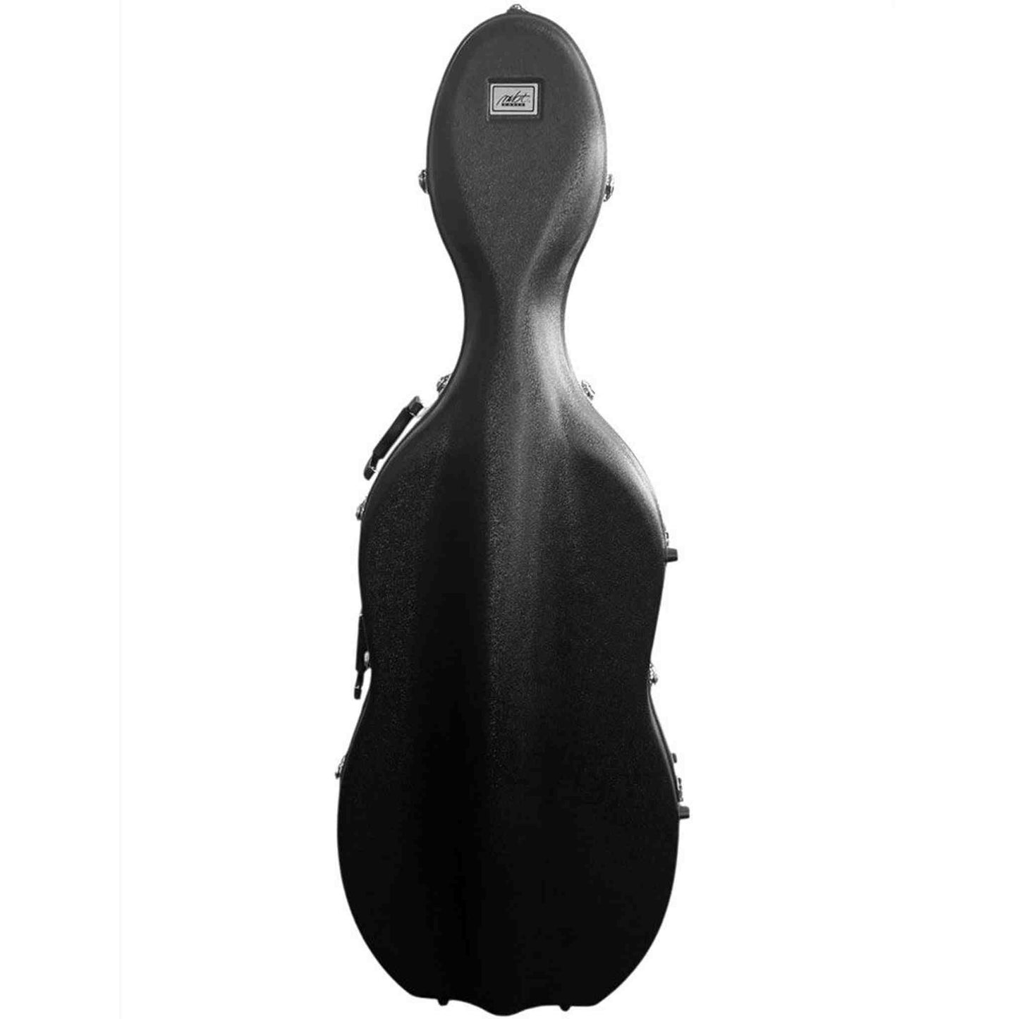 MBT ABS 4/4 Size Cello Case with Wheels - Black
