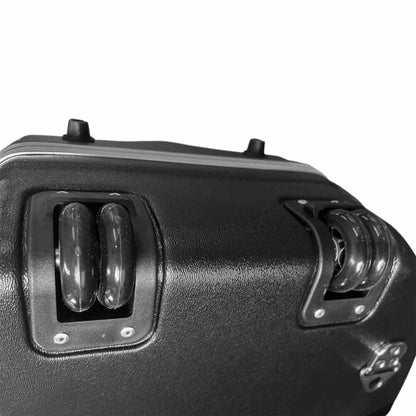 MBT ABS 4/4 Size Cello Case with Wheels - Black