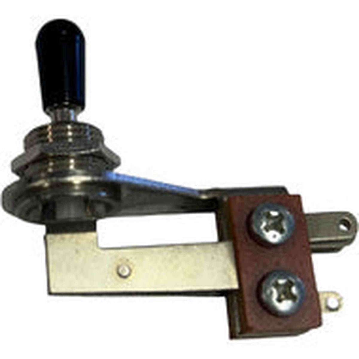 Gotoh 3-Way Toggle Switch with Black Knob for LP-Style Guitars (Pk-1)