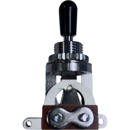 Gotoh 3-Way Toggle Switch with Black Knob for 335-Style Guitars (Pk-1)