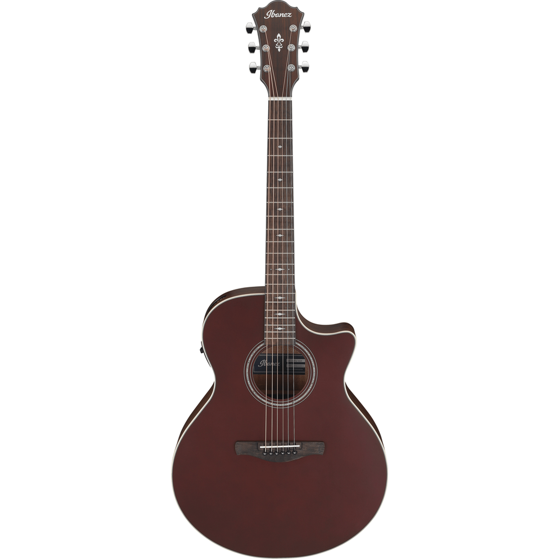 Ibanez AE100 Acoustic Guitar - Burgandy Flat - Joondalup Music Centre