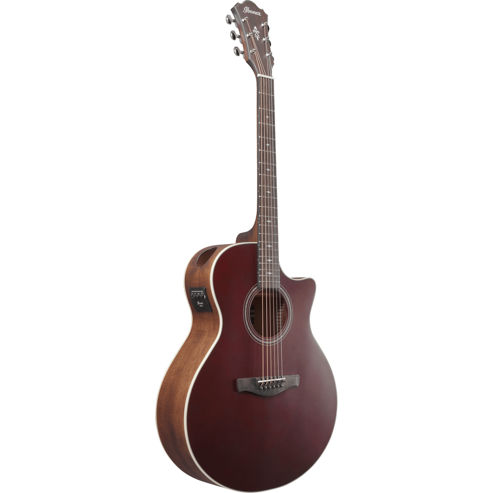 Ibanez AE100 Acoustic Guitar - Burgandy Flat - Joondalup Music Centre