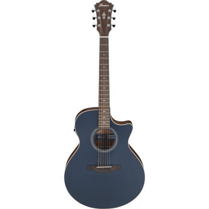 Ibanez AE100 DBF Acoustic Guitar - Dark Tide Blue Flat - Joondalup Music Centre