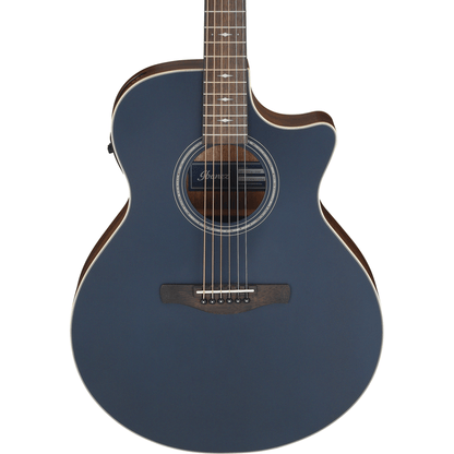 Ibanez AE100 DBF Acoustic Guitar - Dark Tide Blue Flat - Joondalup Music Centre