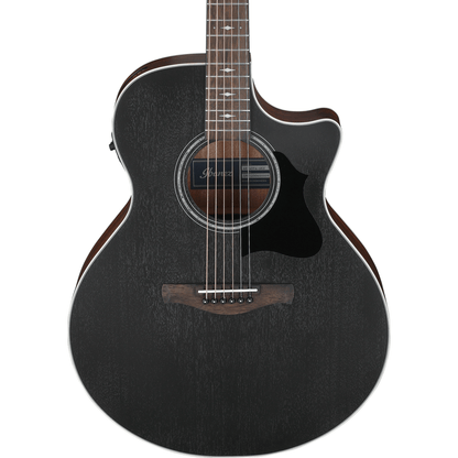 Ibanez AE140WKH Acoustic Guitar - Weathered Black - Open Pore - ACOUSTIC GUITAR - [shop-name]