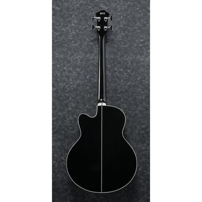 Ibanez AEB8E BK Acoustic Bass Guitar - Black - Joondalup Music Centre