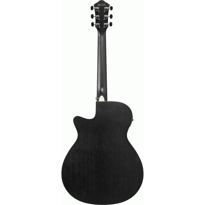 Ibanez AEG7MH Acoustic Guitar - Weatherd Black Open Pore