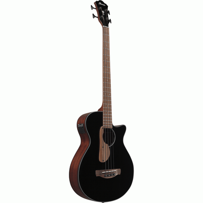 Ibanez AEGB24E Acoustic Bass - Black High Gloss - Joondalup Music Centre