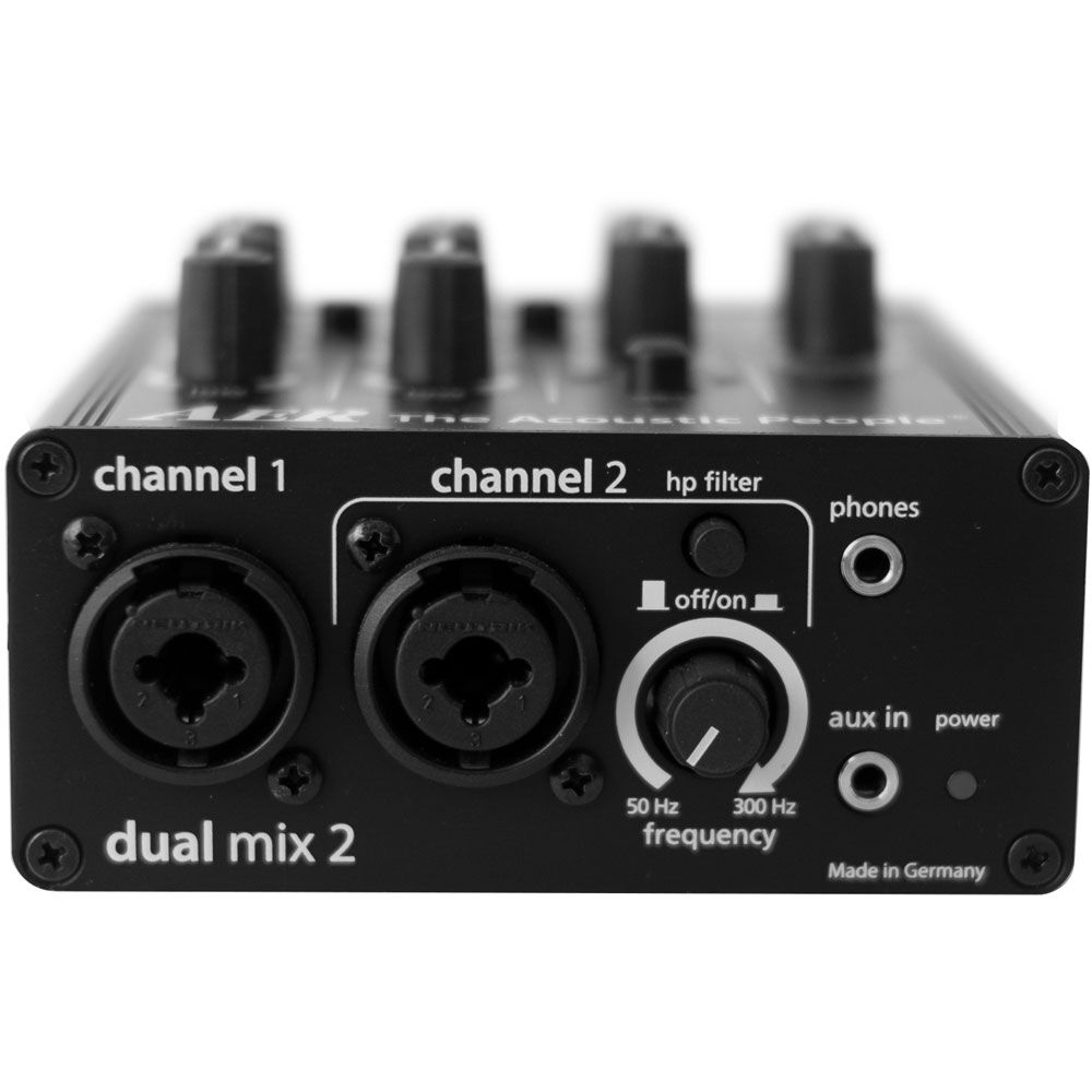 AER "Dual Mix 2" Pocket Tool Two Channel Line/Mic Preamp with Effects