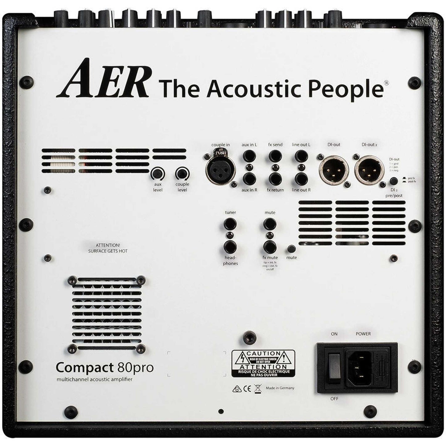 AER Compact 80 Pro Acoustic Instrument Amplifier - 80 Watts from Joondalup Music Centre 4