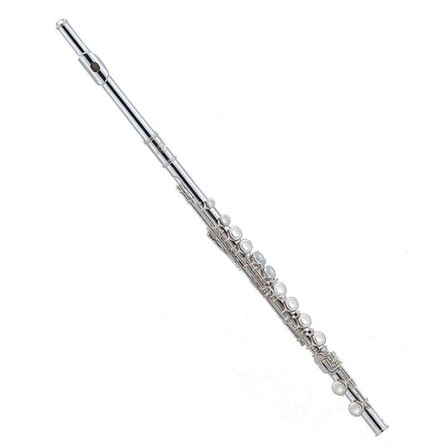 J.Michael FL380SE Flute (C) with E-Mechanism - Silver Plated Finish