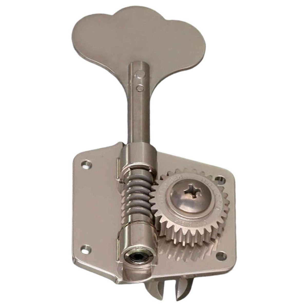 Gotoh GB640 RES-O-LITE Series Bass Guitar Tuning Machines in Nickel Finish (4-inline)