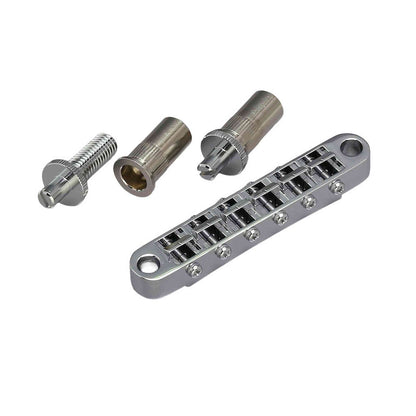Gotoh GE103BT Tune-O-Matic Electric Guitar Bridge (Nashville) in Chrome Finish