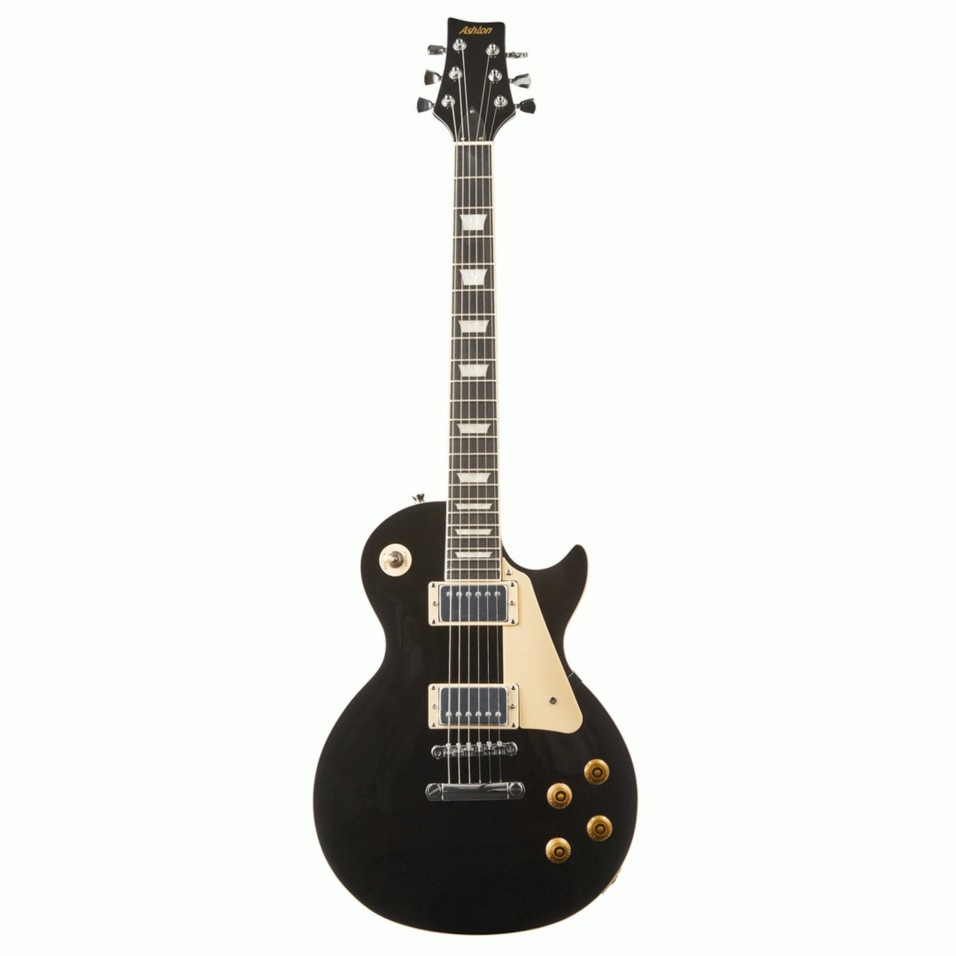 Ashton AGL343BK LP Shape Electric Guitar - Black - Joondalup Music Centre