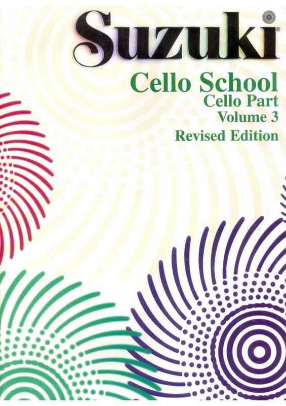 Suzuki Cello School Vol. 3 Cello Part - Joondalup Music Centre
