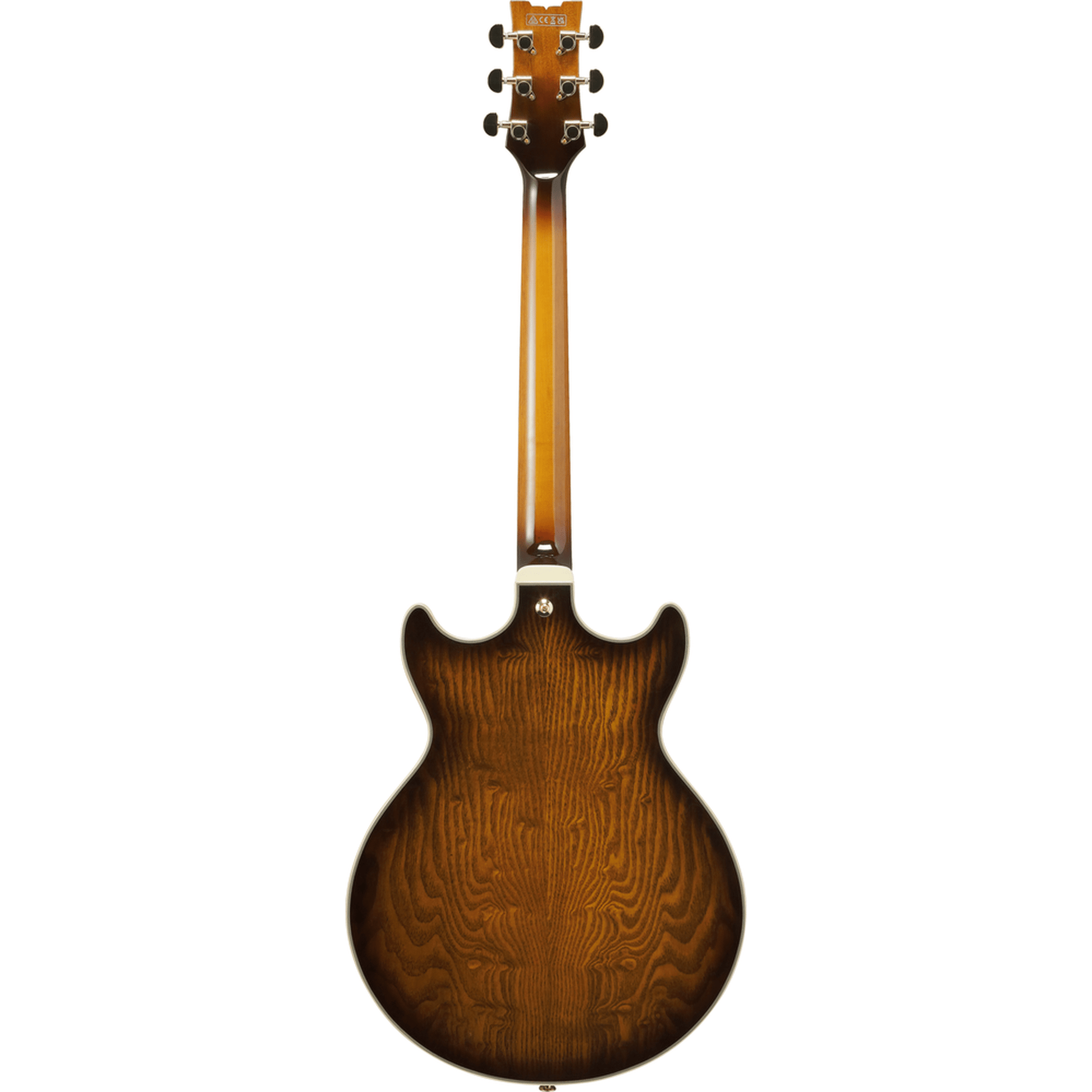 Ibanez AM93QA Electric Guitar - Vintage Violin High Gloss Back