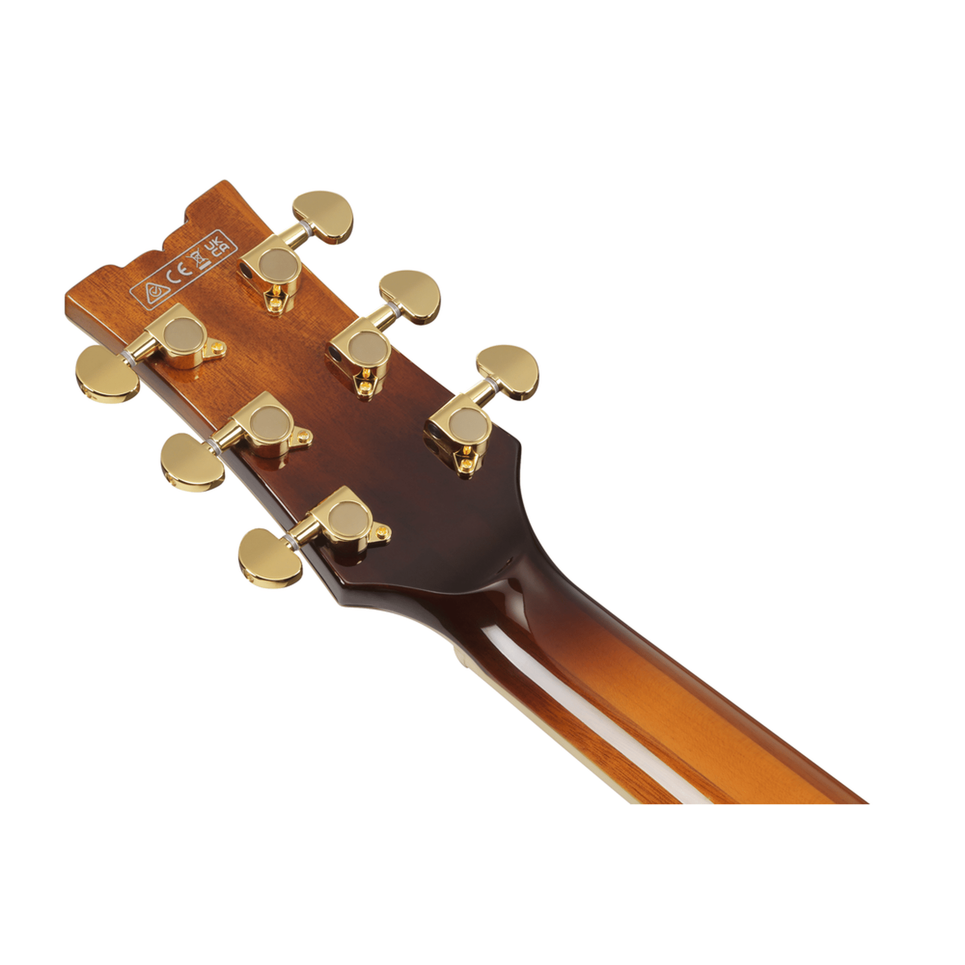 Ibanez AM93QA Electric Guitar - Vintage Violin High Gloss Neck Back