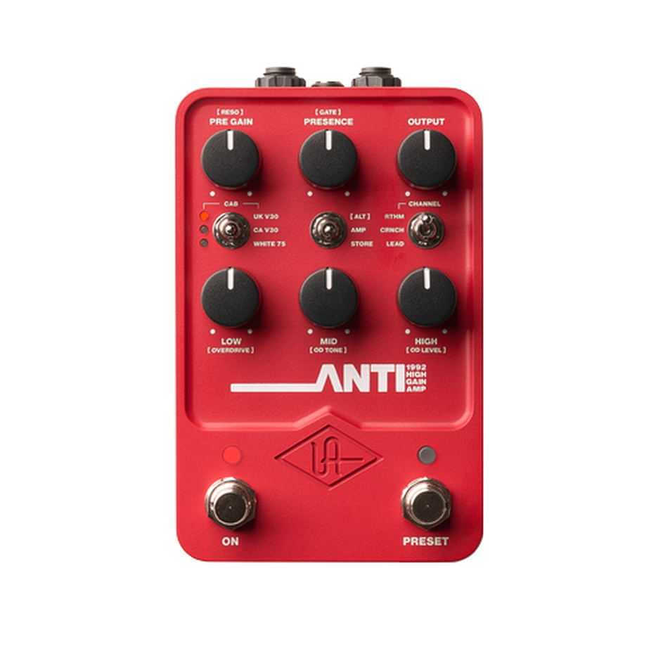 Universal Audio Anti 1992 High Gain Amp Effects Pedal