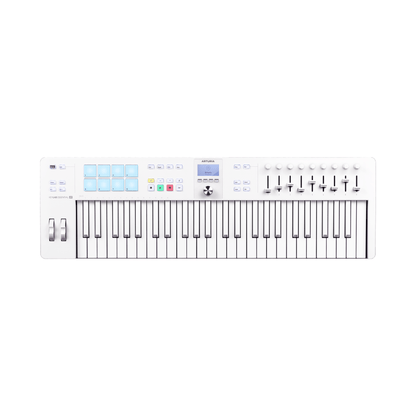 Arturia Keylab Essential Mk3 49 Key Controller Ltd Ed Alpine White - Joondalup Music Centre