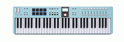Arturia KeyLab Essential MK3 61-Key Keyboard Controller - Aquamarine
