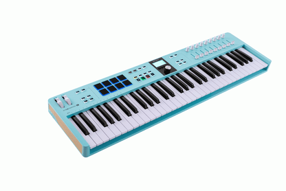 Arturia KeyLab Essential MK3 61-Key Keyboard Controller - Aquamarine