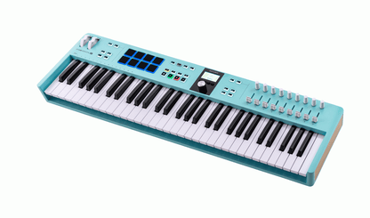Arturia KeyLab Essential MK3 61-Key Keyboard Controller - Aquamarine