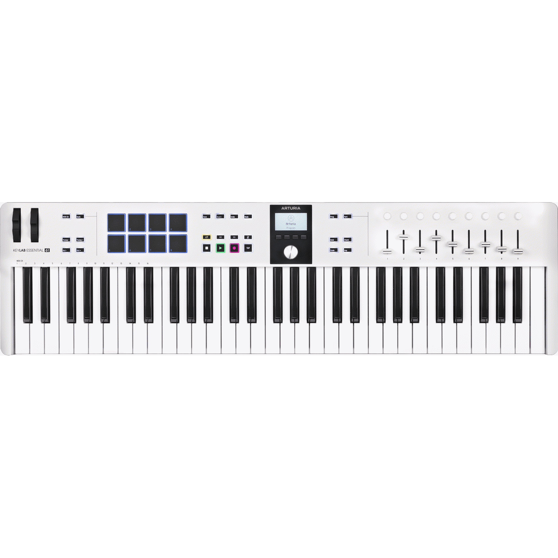 KeyLab Essential MK3 61-Key MIDI Controller - Alpine White - MIDI - [shop-name]